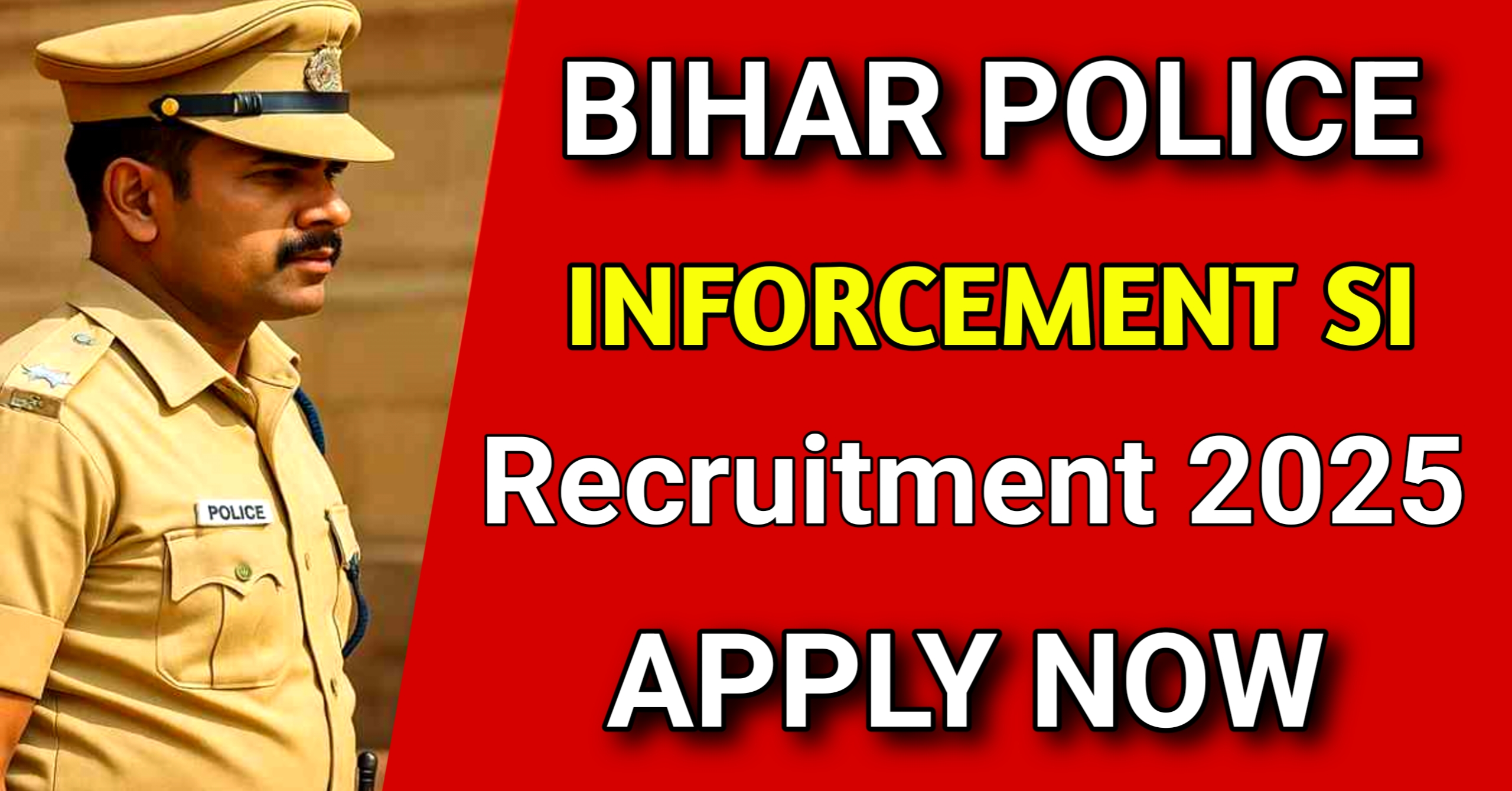 Bihar Police SI Recruitment 2025