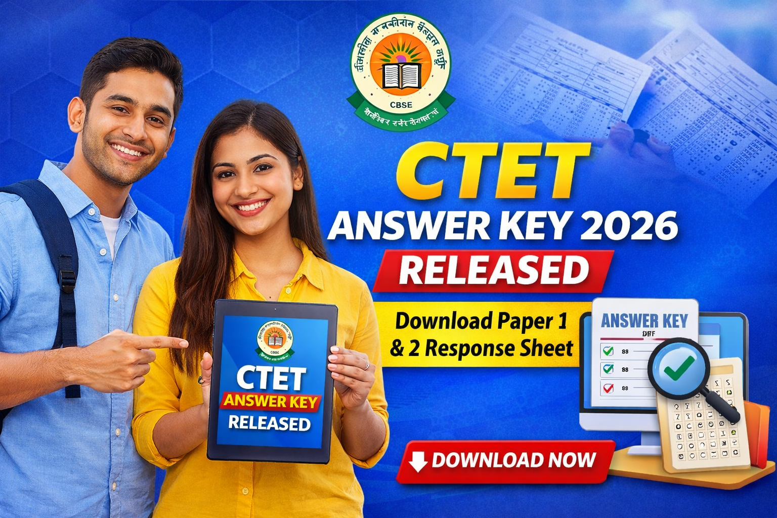 CTET Answer Key 2026