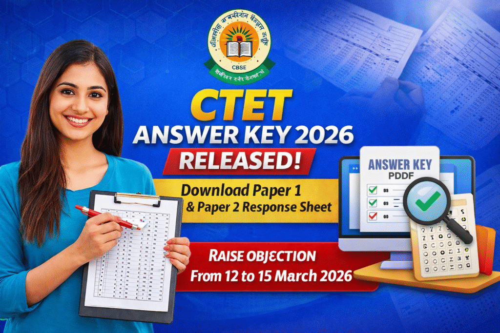 CTET Answer Key 2026